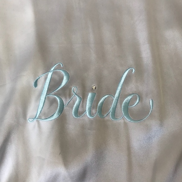 Satin Bridal Robe - Picture 4 of 5